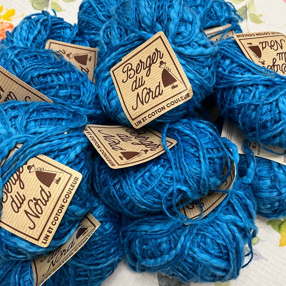 Berger du Nord Yarn lot 11 Skeins NWT
